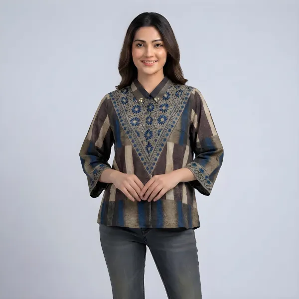 Ajrakh Shirt